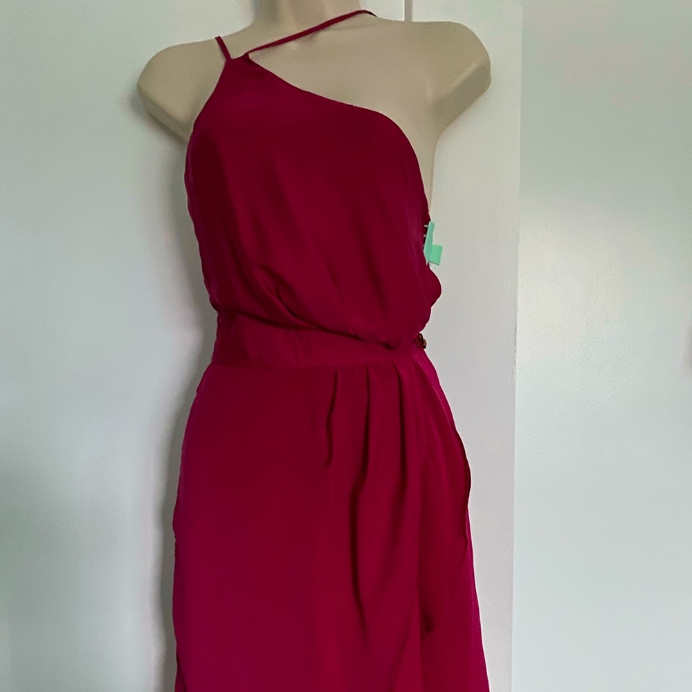 BCBG Generation 1 Shoulder SZ 4 Cocktail Dress